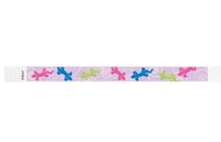 Bracelet d’événement Tyvek pré-imprimé 3/4" Geckos à vendre en ligne