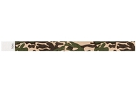 Tyvek pre-printed 3/4" Camo event bracelet for sale online