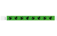 Tyvek pre-printed 3/4" Frogs event bracelet for sale online