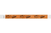 Tyvek pre-printed 3/4" Saturday event bracelet for sale online