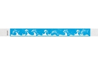 Bracelet d’événement Tyvek pré-imprimé 3/4" Dauphins à vendre en ligne