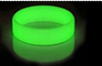 Silicone Glow event bracelet for sale online
