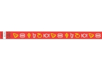 Tyvek 3/4" Food event bracelet for sale online