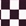 Black Checkerboard color Plastic 3/4" Checkerboard