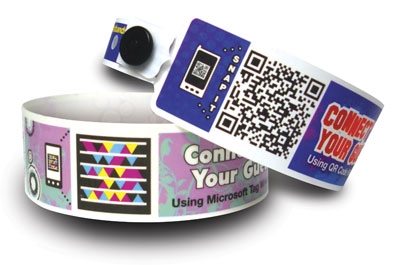 Custom Barcode ID wristbands - Buy Online | Admitec